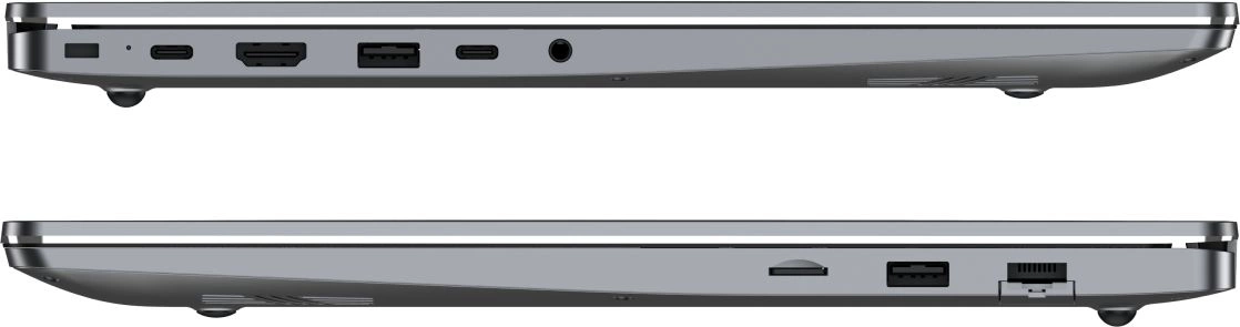 Ноутбук Tecno MegaBook K16SDA Ryzen 5 7430U 8Gb SSD256Gb AMD Radeon Graphics 16" IPS WUXGA (1920x1200) Windows 11 Home grey WiFi BT Cam 6060mAh (71003300424)