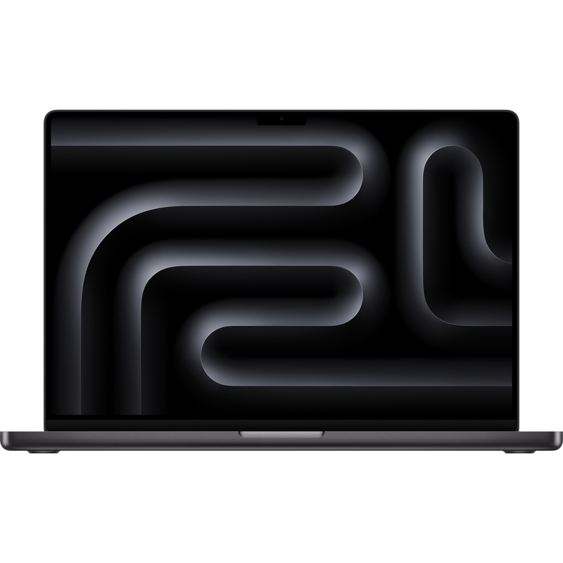Ноутбук Apple/ 16-inch MacBook Pro: Apple M3 Pro with 12-core CPU, 18-core GPU/ 18GB/ 512GB SSD - Space Black/ RU (MRW13RU/A)