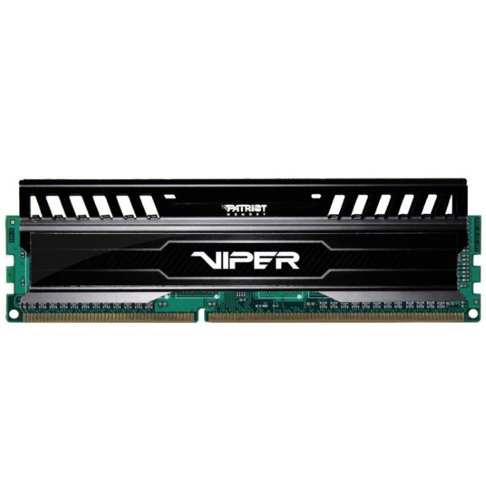 Модуль памяти Patriot Viper DDR3 DIMM 8GB PC-12800 1600MHz 240-pin CL10 1.5V RTL (PV38G160C0)