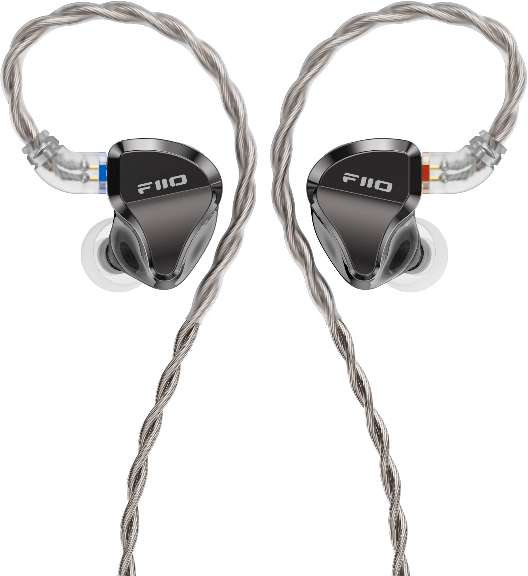 Наушники внутриканальные Fiio JH5 1.2м черный проводные в ушной раковине (JH5#MLN)