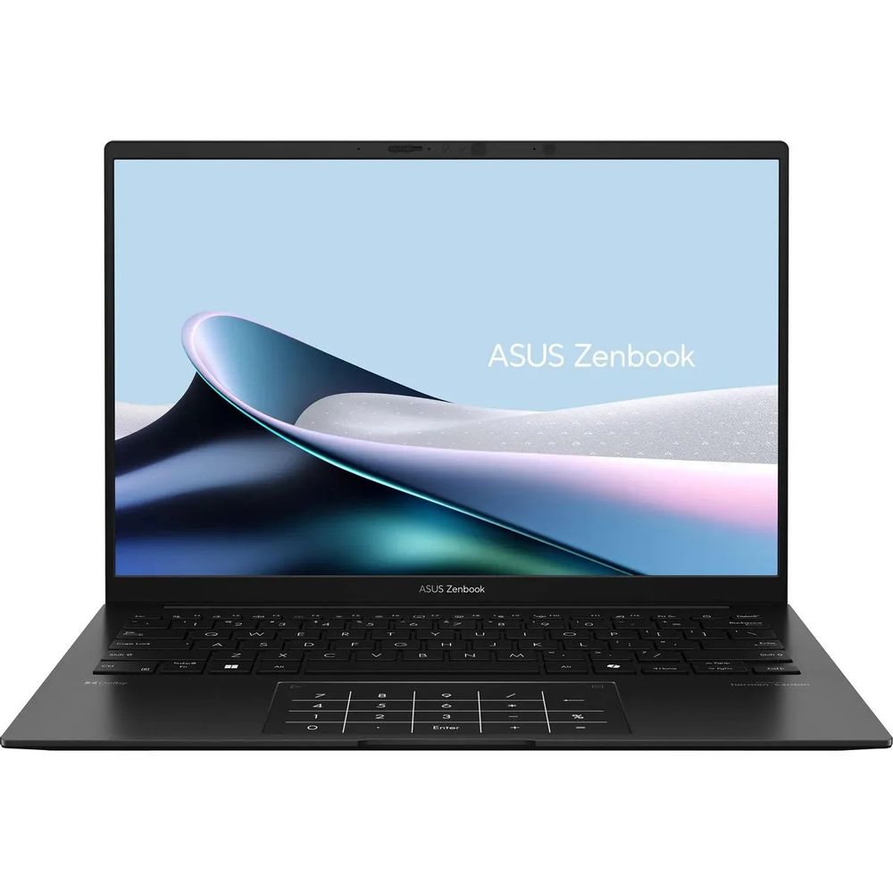 Ноутбук ASUS Zenbook 14 OLED UM3406HA-QD081 AMD Ryzen 7 8840HS/16Gb/1Tb/14"/OLED/FHD+/60Hz/NoOS/Black (90NB1271-M00550)