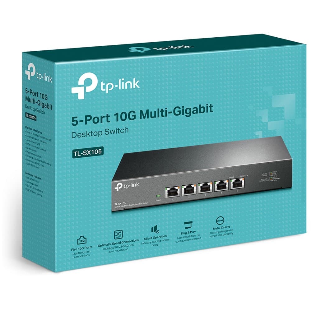 Картинка Коммутатор TP-Link TL-SX105 (TL-SX105) 