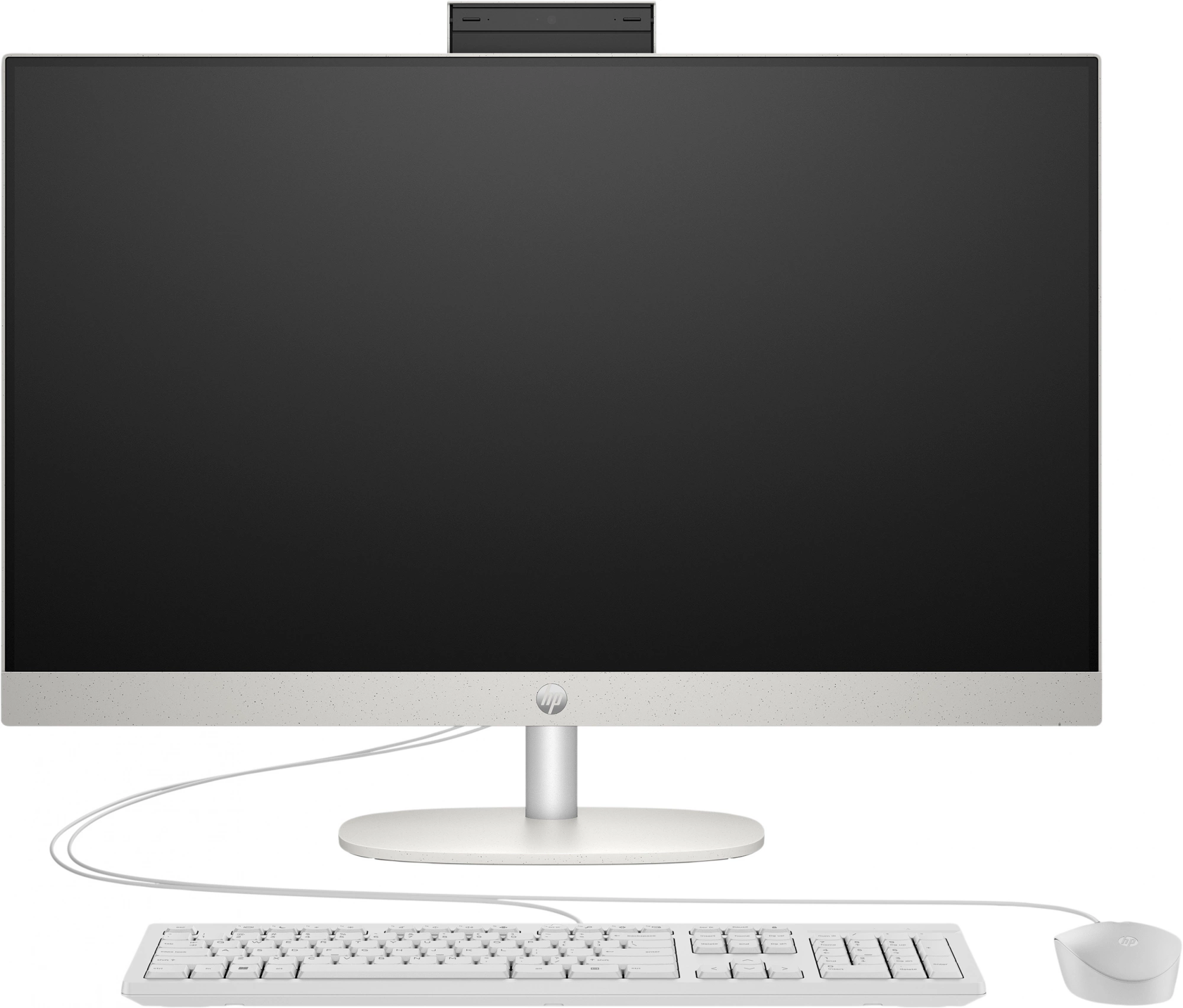 Моноблок HP 24-cr0009l 23.8" FHD i7 1355U 16Gb SSD512Gb DOS GbitEth WiFi BT 90W клавиатура мышь белый 1920x1080 (AV8L0PA)
