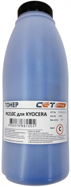Тонер PK210 для KYOCERA ECOSYS P6230cdn/ 6235cdn/ 7040cdn (Japan) Cyan, 100г/ бут, OSP0210C-100