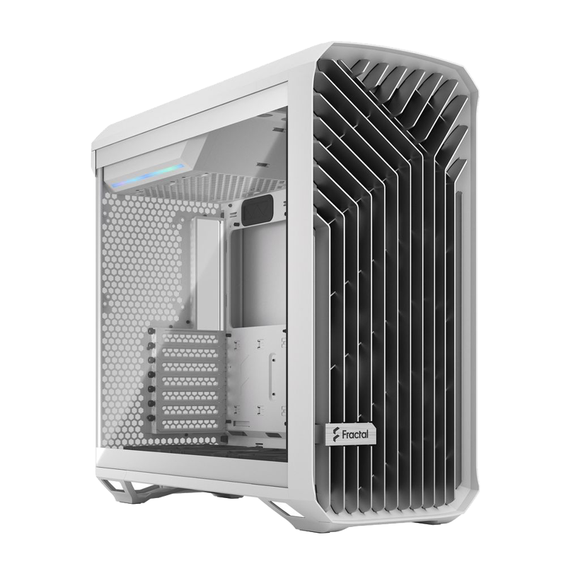 Корпус ПК без блока питания/ Case Fractal Design Torrent TG Clear Tint, Full-Tower, 2x180mm + 3x140mm, 2xUSB-A 3.2 + 1xUSB 3.2 Type-C E-ATX, SSI-CEB, SSI-EEB, ATX, mATX, mITX White (FD-C-TOR1A-03)