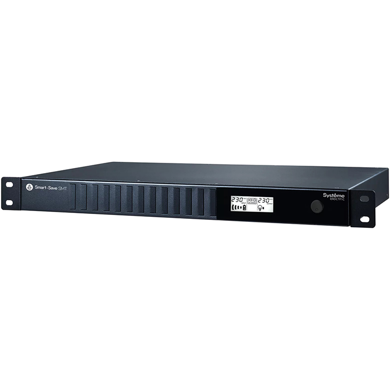 Systeme Electriс Smart-Save SMT, 750VA/ 450W, RM 1U, Line-Interactive, LCD, Out: 230V 4xC13, SNMP Intelligent Slot, USB, RS-232 (SMTSE750RMI1U)