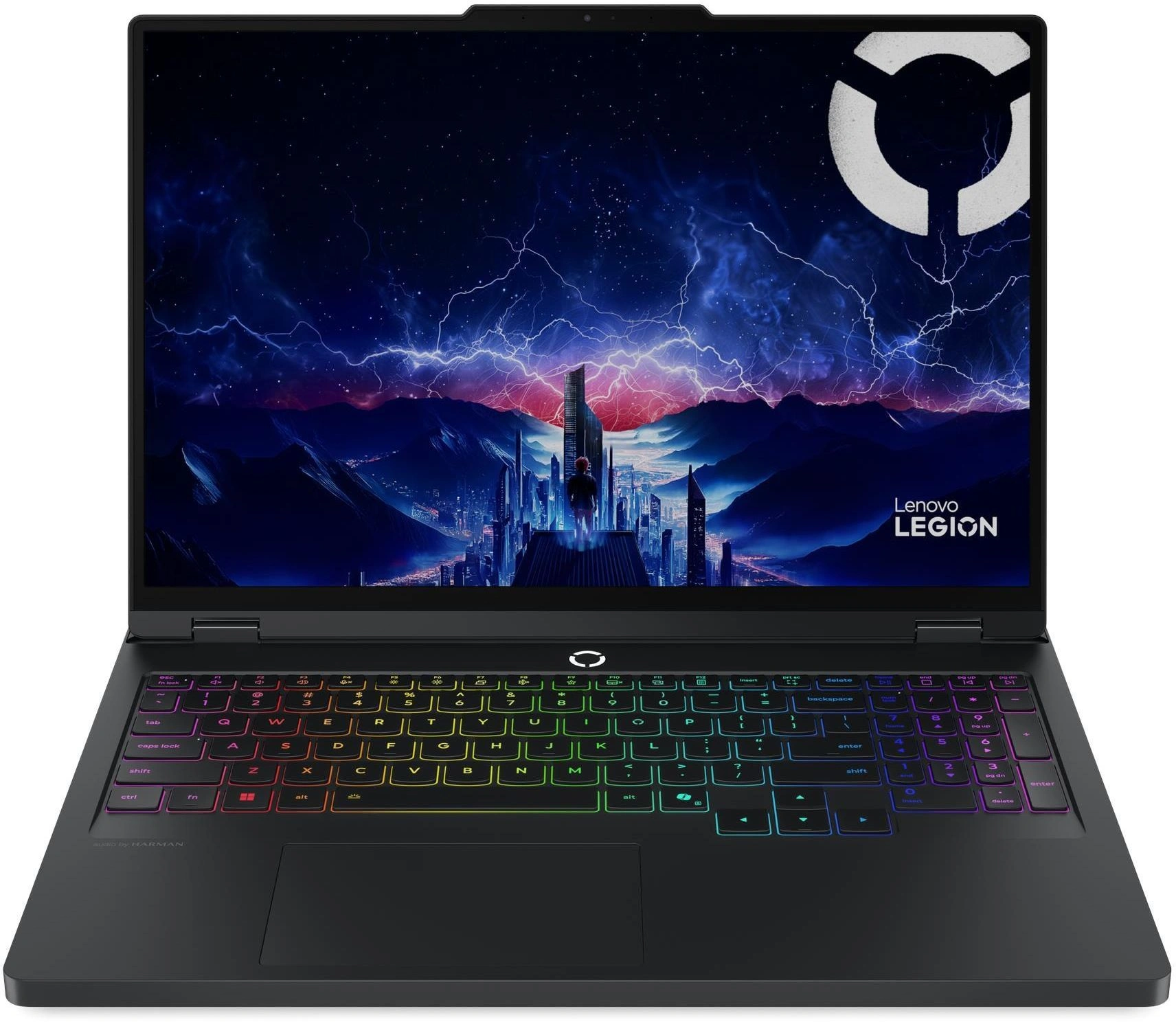 Ноутбук Lenovo Legion Pro 5 16IAX10 * Legion Pro 5 16IAX10, 16" (2560x1600) OLED 500n, Ultra 9 275HX, 32GB, 1TB SSD, GeForce RTX 5060 8GB, 80Wh, DOS, Eclipse Black (83F30010RK)