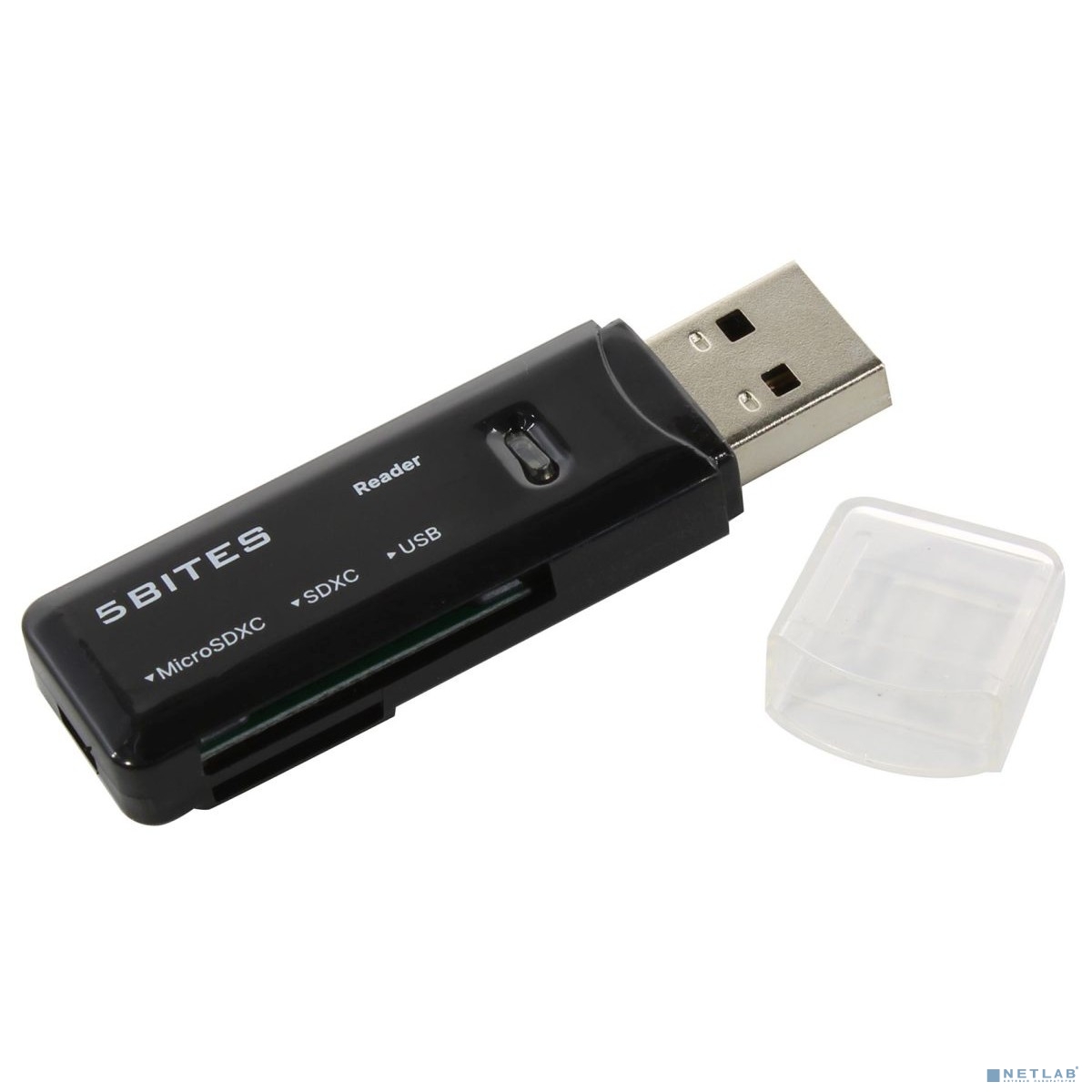 5bites RE3-200BK Устройство ч/ з карт памяти RE3-200BK USB3.0 / SD / TF / USB PLUG / BLACK