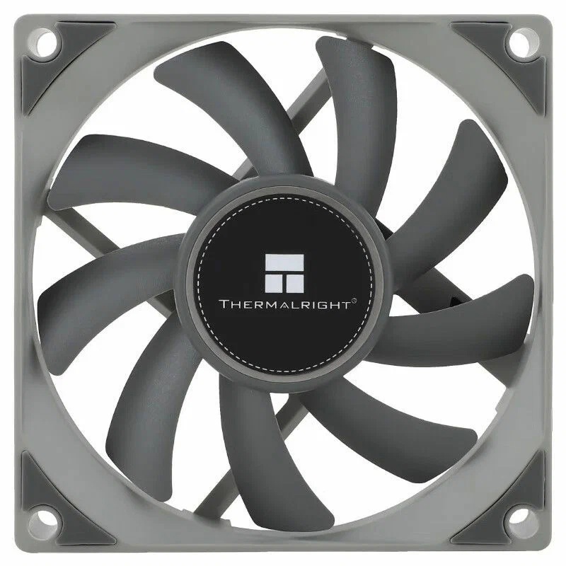 Вентилятор корпусный/ Case Cooler Thermalright TL-8015 (80x80x15mm, 4-pin PWM, 28.4CFM, 23.3dBA, 2200RPM, Grey)