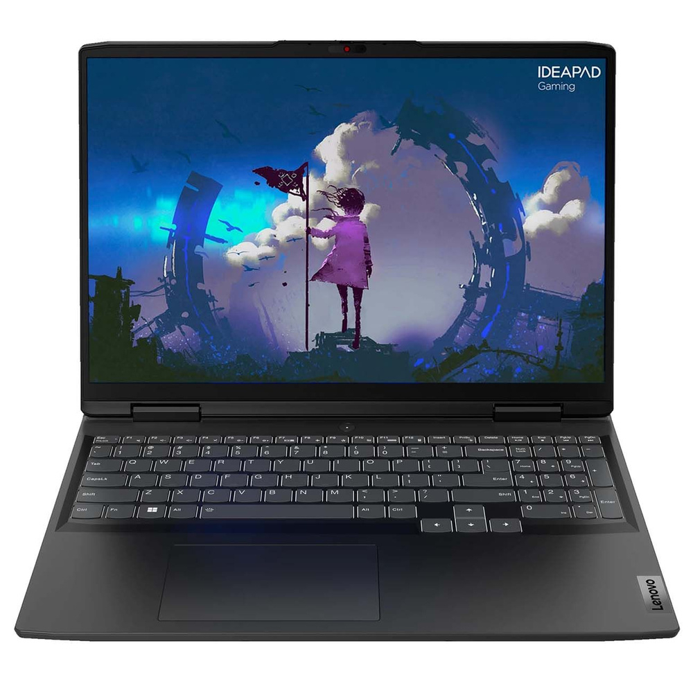 Ноутбук Lenovo Gaming 3 16IAH7 16" WUXGA/ Core i7-12650H/ 16GB/ 1TB SSD/ RTX 3050 Ti 4GB/ WiFi/ BT/ DOS (82SA00DJRK)