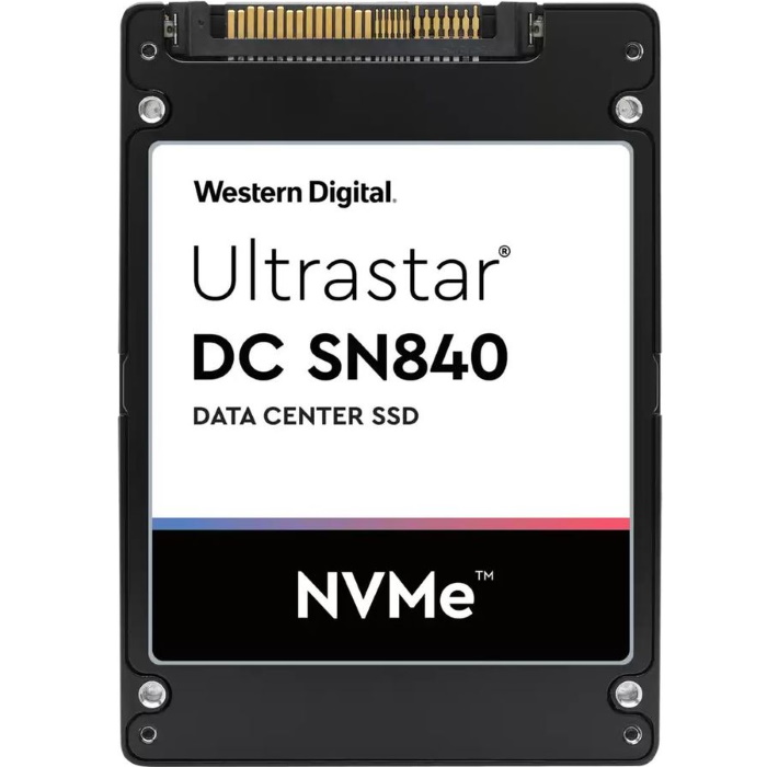 Твердотельный накопитель 15.36TB SSD Western Digital Ultrastar DC SN840, 2.5" SFF 15mm, TLC BICS4 PCIe NVMe RI-1DW/D SE (WUS4BA1A1DSP3X1 (0TS1881))