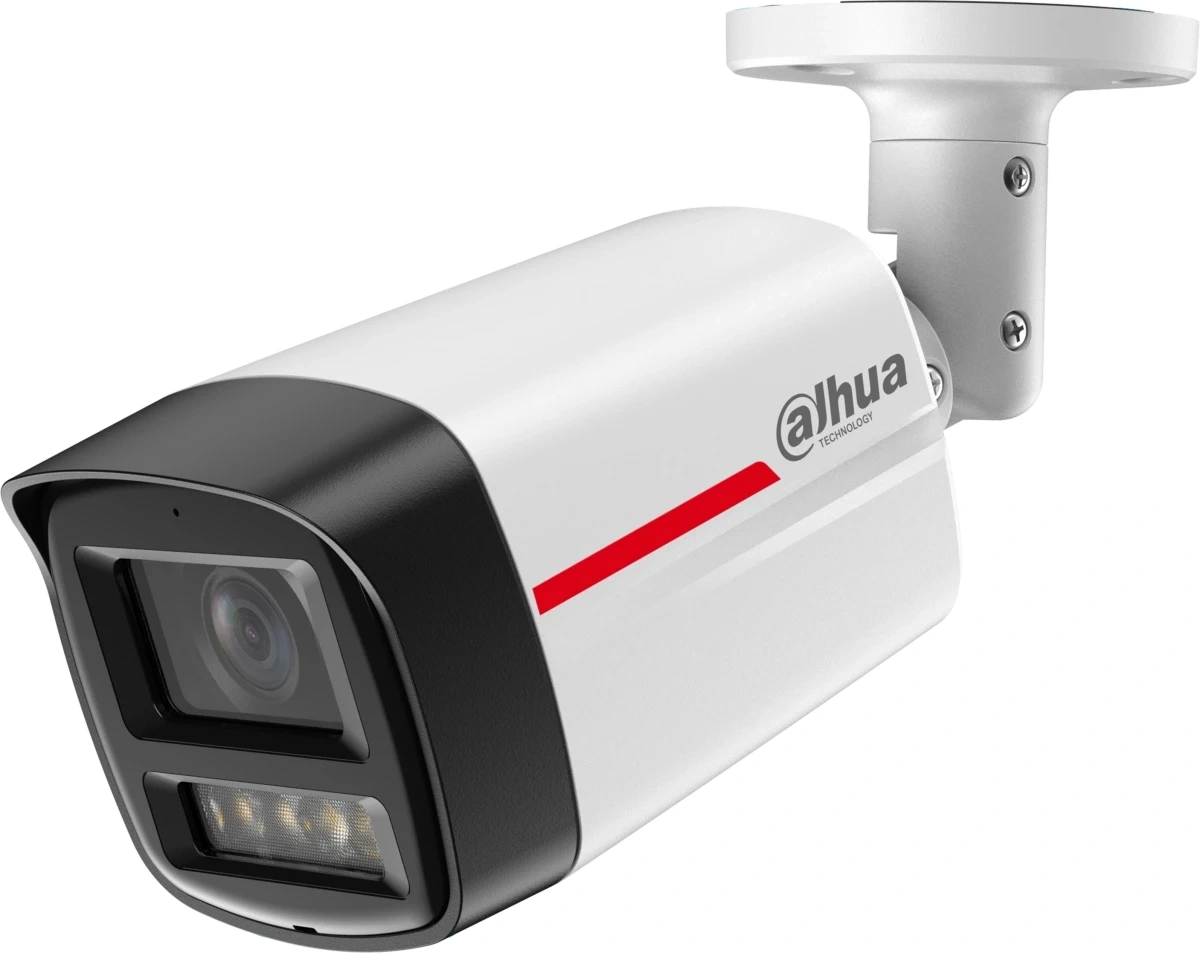 Камера видеонаблюдения IP Dahua DH-IPC-HFW2849TLP-S-LED-0600B-PRO 6-6мм цв. корп.:белый (DH-IPC-HFW2849TLP-S-LED-0600B)