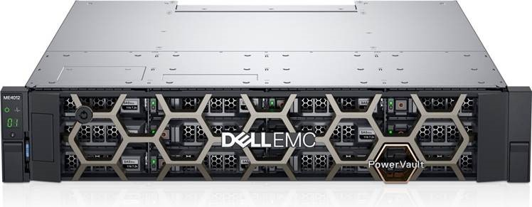 Dell PowerVault ME4012 12LFF(3,5") 2U/8xSFP+ Converged FC16 or 10GbE iSCSI/Dual Controller/4xSFP+ FC16/6x2,4TB SAS/ Bezel/2x580W/1YWARR (P4012-01)
