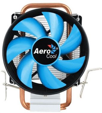 Aerocool Verkho 1-3P 100W / 3-Pin / Intel 115*/ 775/ 1200/ 1700 / AMD / Heat pipe 6mm x1
