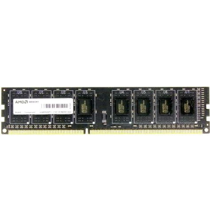 Память DDR3 4Gb 1600MHz AMD R534G1601U1SL-U RTL PC3-12800 CL11 LONG DIMM 240-pin 1.35В