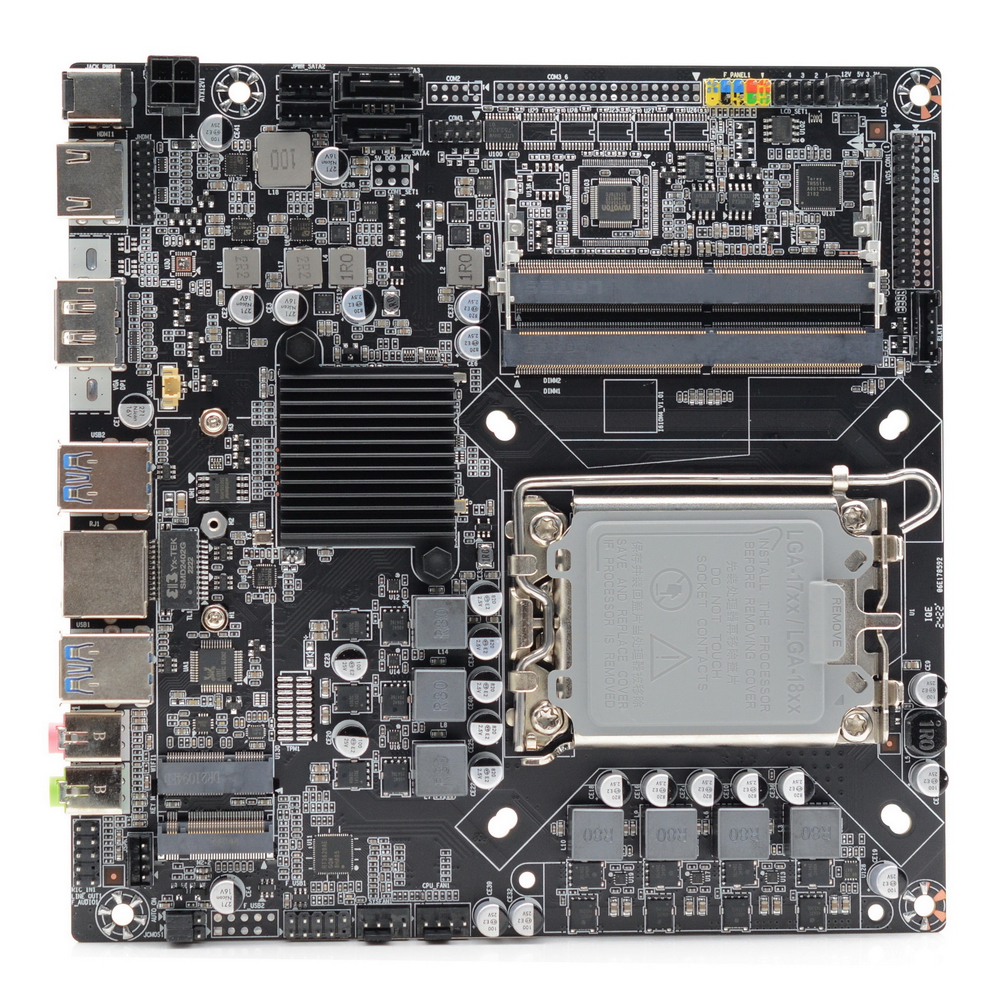 Материнская плата Afox AFH610-MI LGA1700 mini-ITX 2xDDRL4 M.2 DP HDMI INTEL® Socket 1700, 1000M lan, Mini-ITX (17 x17cm) (AFH610-MI) (785549)