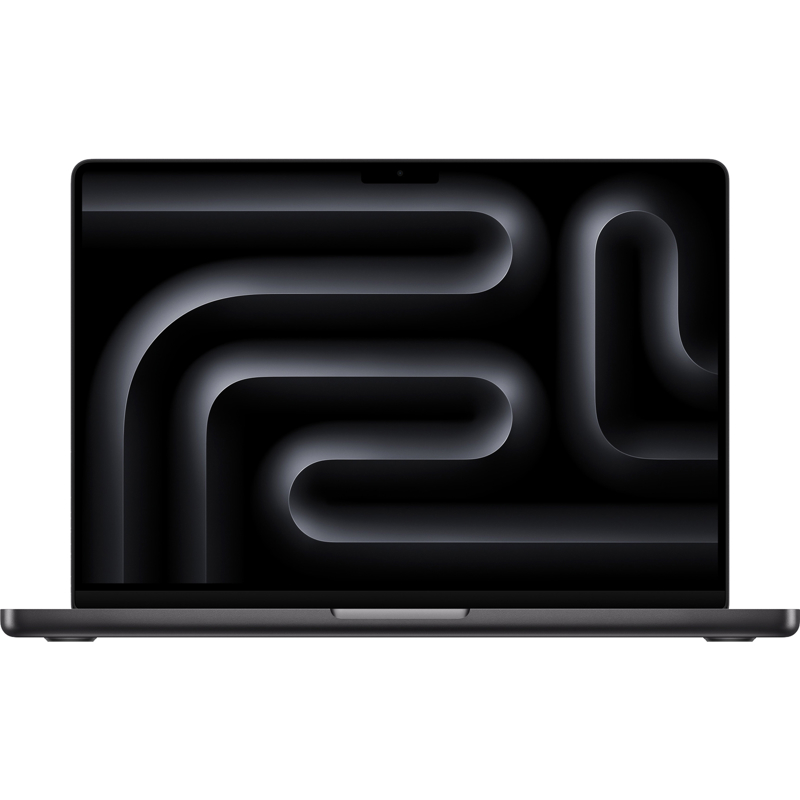 Ноутбук Apple/ 14-inch MacBook Pro: Apple M3 Pro with 12-core CPU, 18-core GPU/ 18GB/ 1TB SSD - Space Black/ RU (MRX43RU/A)