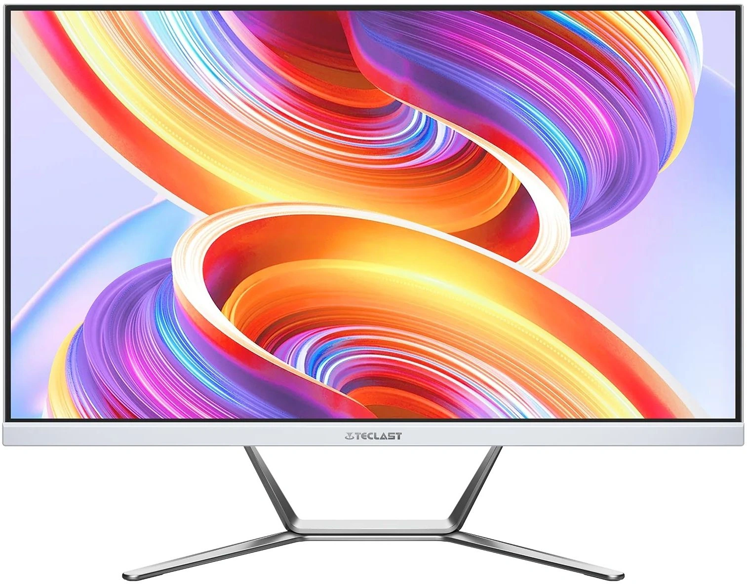 Моноблок Teclast K24 Air 23.8" Full HD i5 14450HX (2.4) 16Gb SSD512Gb Iris Xe Windows 11 Pro GbitEth WiFi BT 120W клавиатура мышь белый 1920x1080 (K24 AIR 14450HX16G512KRU)