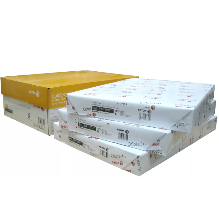 Бумага XEROX Colotech Plus без покрытия 170CIE, 90г, SR A3 450x320 мм , 500 листов, 3 шт. (003R98840)