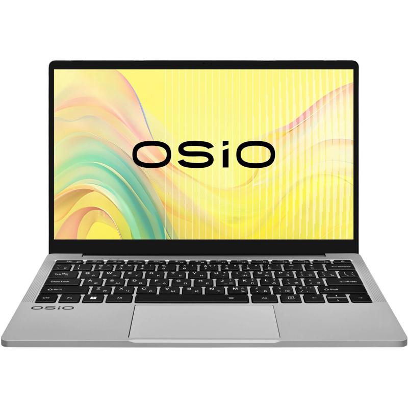 Ноутбук Osio FocusLine F140i-008 Core i5 1235U 16Gb SSD512Gb Intel Iris Xe graphics 14" IPS FHD (1920x1080) без ОС grey WiFi BT Cam 6000mAh