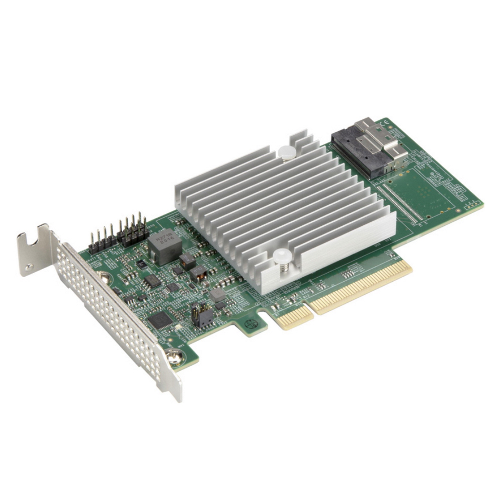 Контроллер SuperMicro AOC-S3808L-L8IT 8 int 12Gb/ s SAS3 ports, x8 Gen4, HBA, LP, 122HDDw/ exp