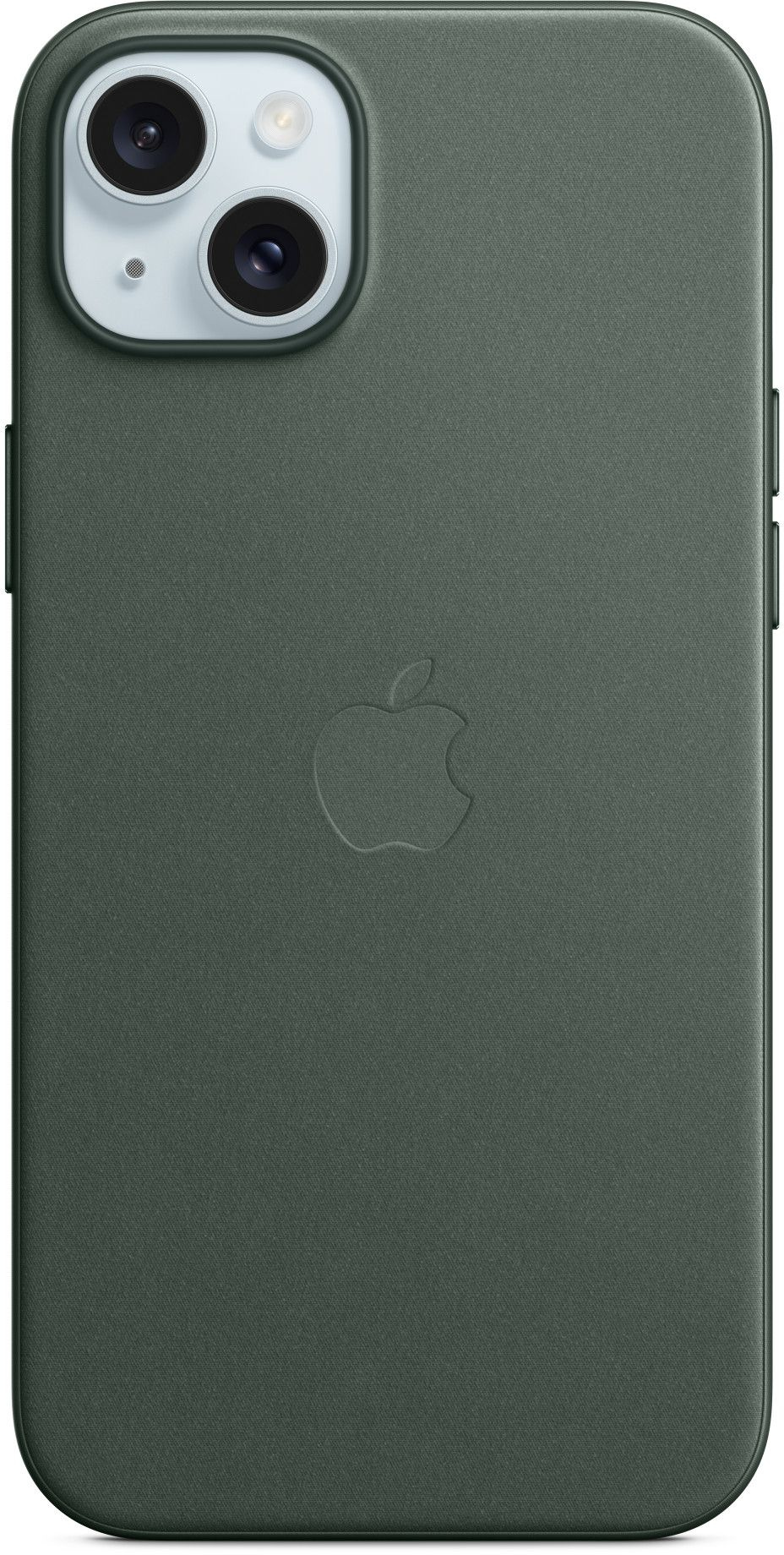 Чехол (клип-кейс) Apple для Apple iPhone 15 Plus FineWoven Case with MagSafe Evergreen (MT4F3FE/A)