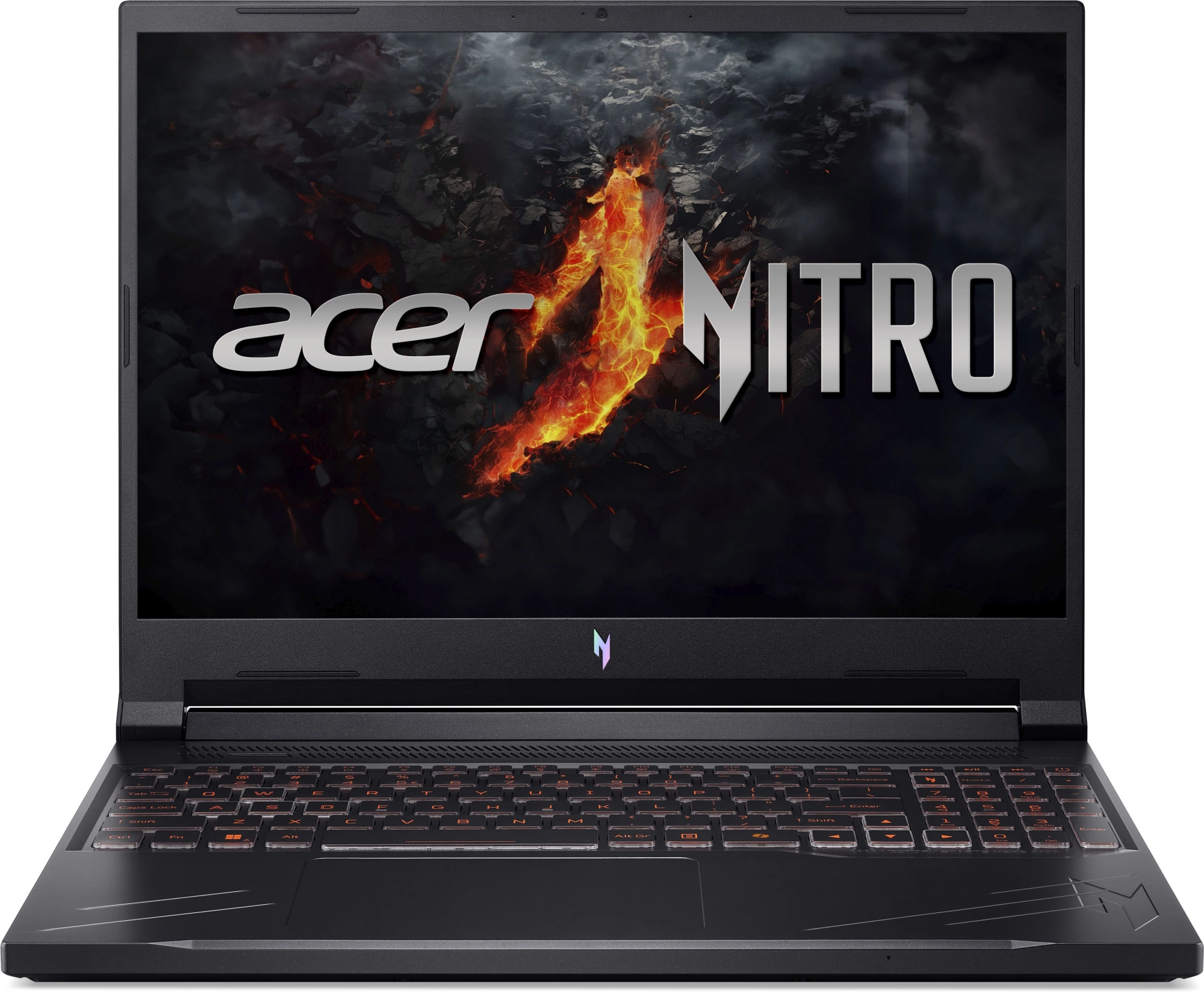 Ноутбук Acer Nitro V 16 ANV16-41-R22R Ryzen 5 8645HS 16Gb SSD512Gb NVIDIA GeForce RTX4050 6Gb 16" IPS WUXGA (1920x1200) без ОС black WiFi BT Cam (NH.QRVCD.003)