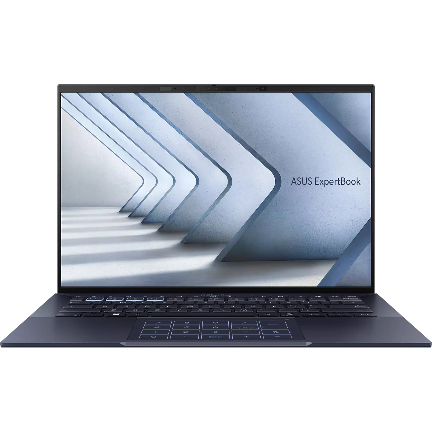 Ноутбук/ ASUS B9403CVAR-PP1795 14"(2880x1800 OLED)/Intel Core 7 150U(1.8Ghz)/32768Mb/1024PCISSDGb/noDVD/Int:shared/Cam/BT/WiFi/63WHr/war 1y/0.95kg/Star Black/DOS + магн корп; NumberPad; чехол; кабель microHDM (90NX05W1-M02WF0)