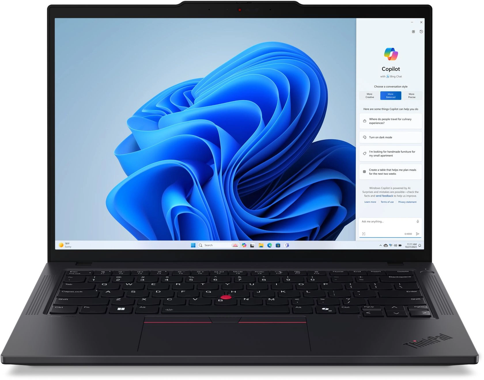 Ноутбук Lenovo ThinkPad T14 G5 14.0" WUXGA AG 400nits, U7-155U,16GB DDR5,512GB SSD M.2 2280 NVMe G4,Integrated , 5.0MP Webcam, Intel AX211 2x2AX 6E+BT, Wired Ethernet, 4 Cell 52.5Whr, BKLT KB ENG, Win 11 Pro, 1Y, Grey (21ML0089US)