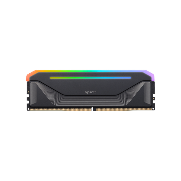 Apacer DDR5 32GB 6000MHz DIMM NOX RGB Black Gaming Memory CL38 1.35V (Retail) 2048*8 Heat Sink (Retail) 3 years (AH5U32G60C622NBAA-1)