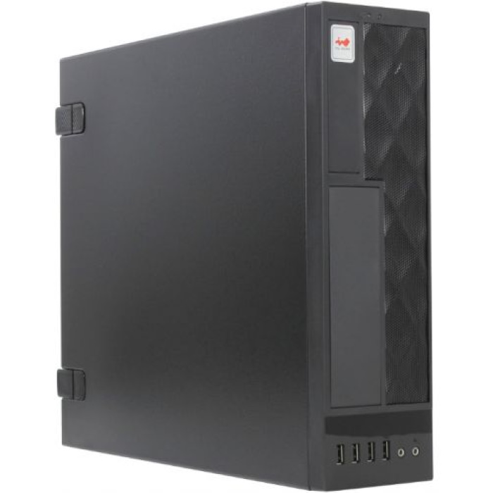 Корпус Slim Desktop InWin CE052S Black 1x3.5", 1x5.25"; внутренние отсеки 2x3.5", mATX, 2xUSB 3.0, 2xUSB 2.0+Audio, 90x90 fan, 300W (6119246)