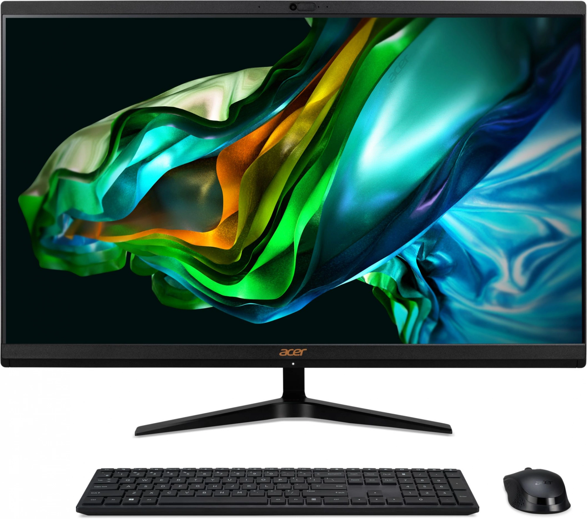 Моноблок Acer Aspire C27-1800 27" FHD i3 1305U (1.6) 8Gb SSD512Gb CR Eshell GbitEth WiFi BT 65W клавиатура мышь черный 1920x1080 (DQ.BLHCD.00B)