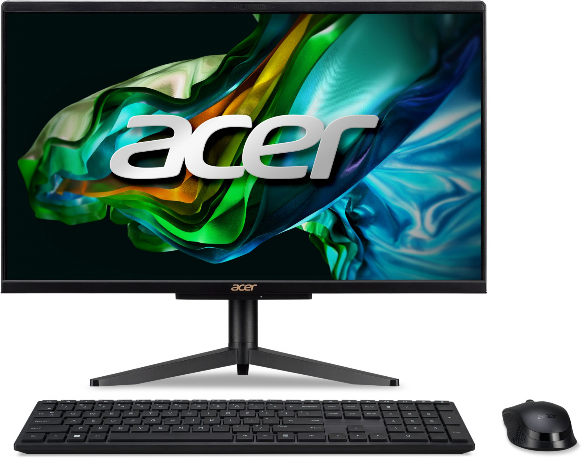 Моноблок Acer Aspire C22-1610 21.5" Full HD i3 N305 (1.8) 8Gb SSD256Gb UHDG CR noOS WiFi BT 65W клавиатура мышь Cam черный 1920x1080 (DQ.BL9CD.001)
