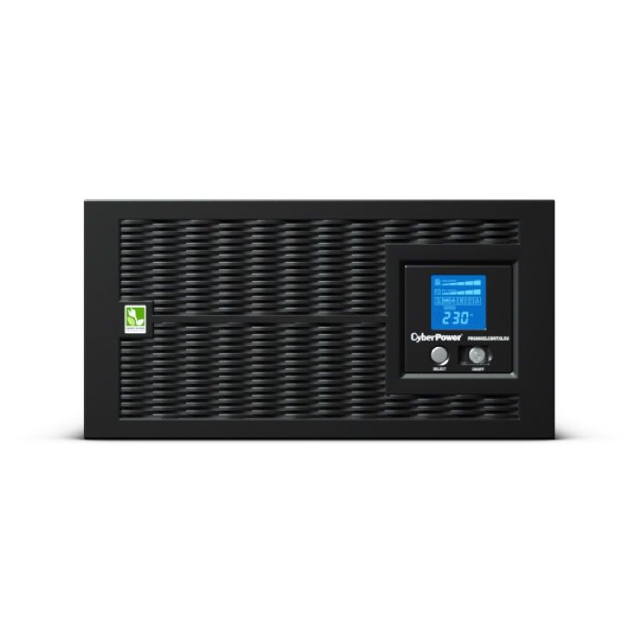 Источник бесперебойного питания CyberPower PR6000ELCDRTXL5U, Rackmount, Line-Interactive, 6000VA/ 4500W, 8 IEC-320 С13, 2 IEC C19, Hardwire 3-wire USB&Serial, RJ11/ RJ45, SNMPslot, LCD, Black