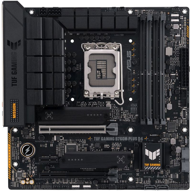 Материнская плата/ TUF GAMING B760M-PLUS D4 (90MB1DI0-M1EAY0)