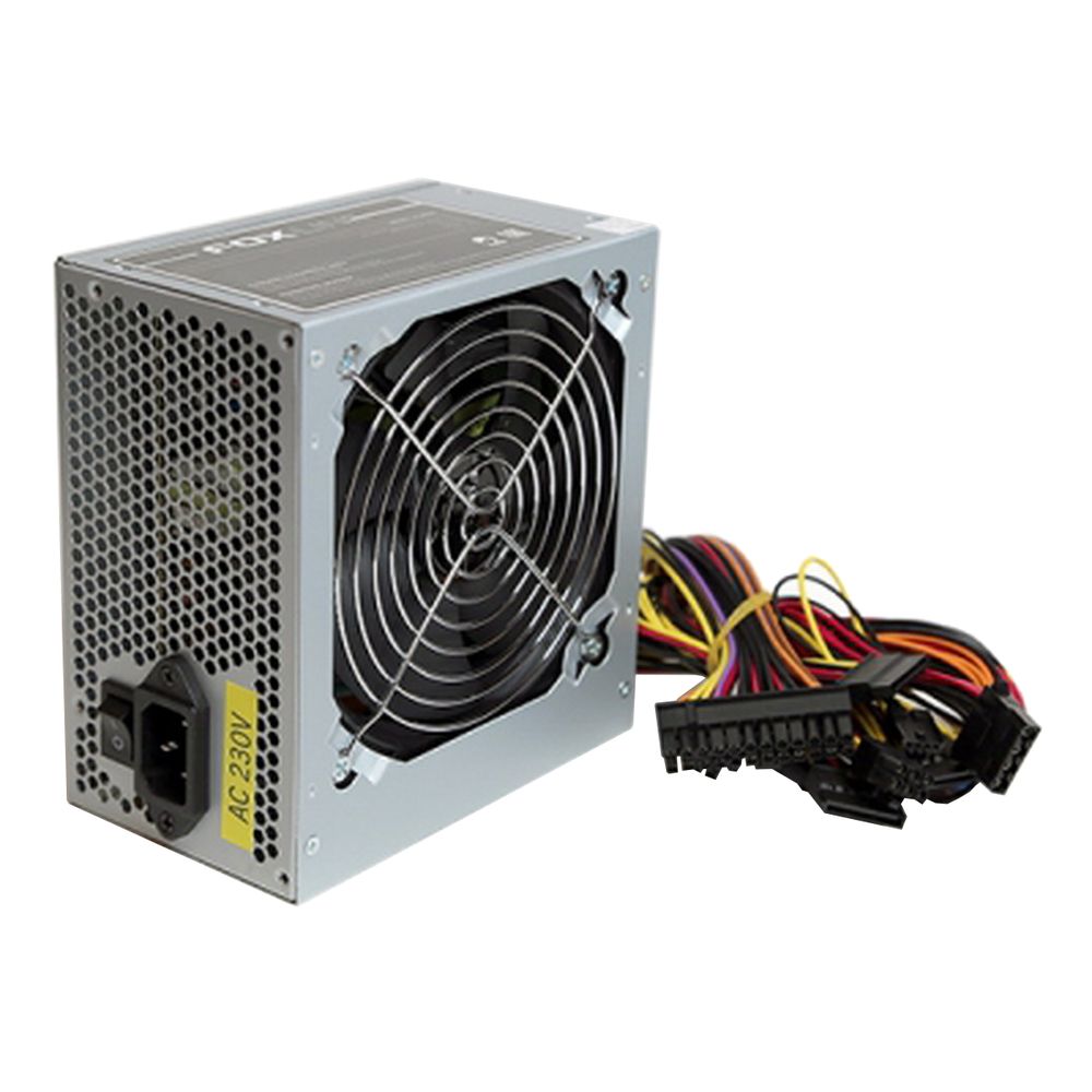 Блок питания Foxline FL650S-80 550W 80+ ATX PSU, APFC, 120FAN, 24 pin, 4 + 4 Pin (12V), 5*SATA, 2*4 pin molex, 1*FDD, 2*PCI-e(6 + 2 pin)