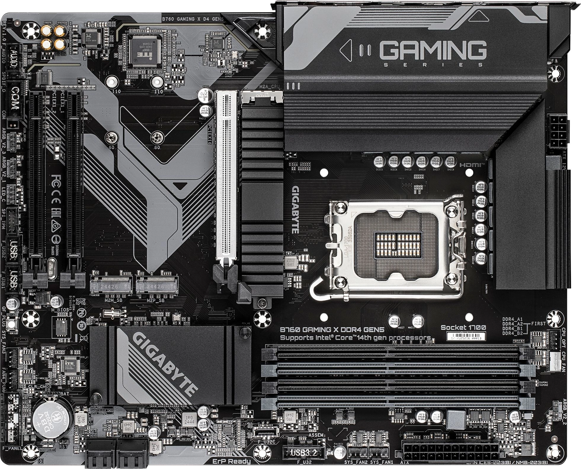 Материнская плата/ B760 GAMING X D4 GEN5