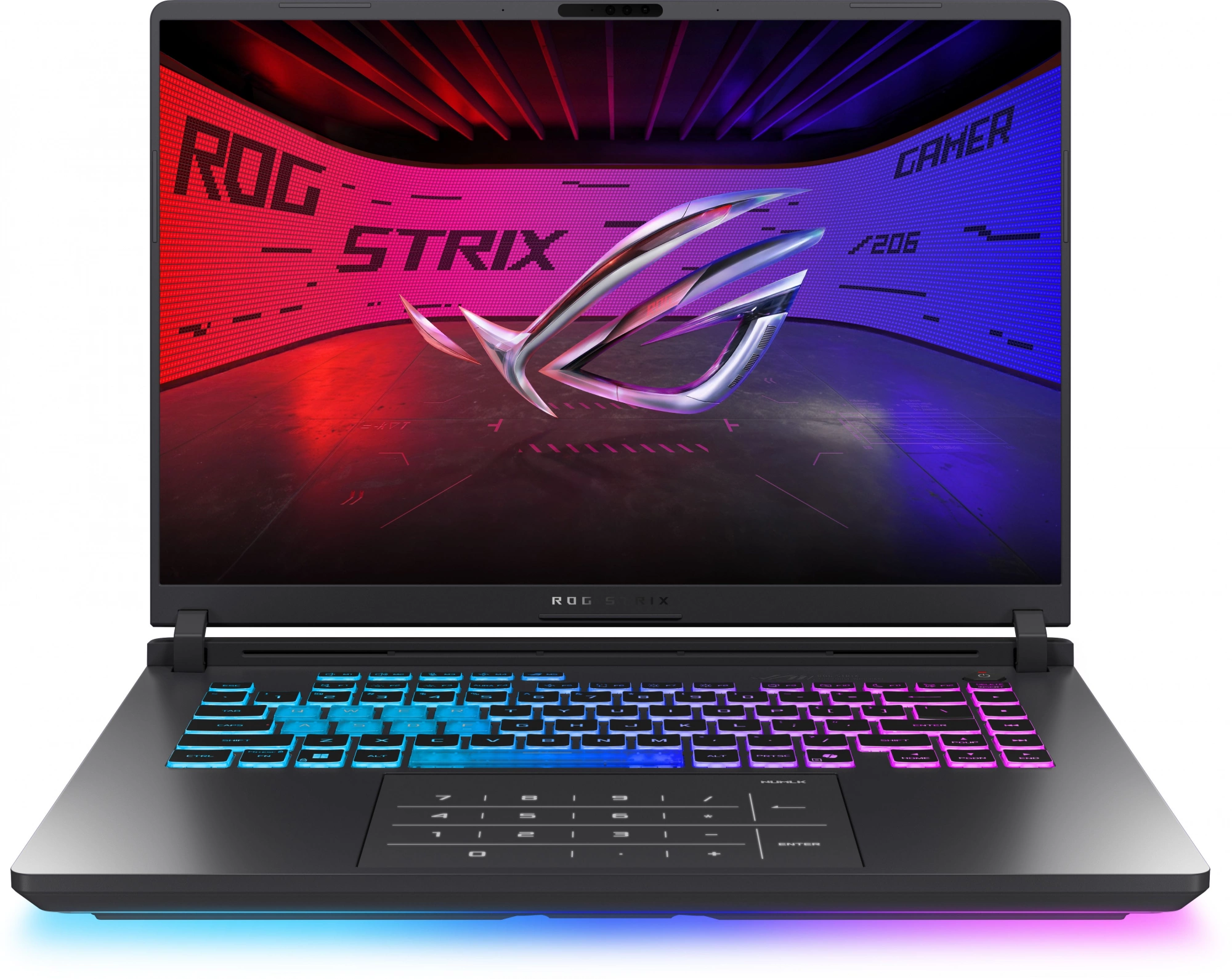 Ноутбук Asus ROG Strix G16 G615LR-S5222 Core Ultra 9 275HX 32Gb SSD1Tb NVIDIA GeForce RTX5070Ti 12Gb 16" IPS WQXGA (2560x1600) без ОС grey WiFi BT Cam (90NR0LR1-M009A0)