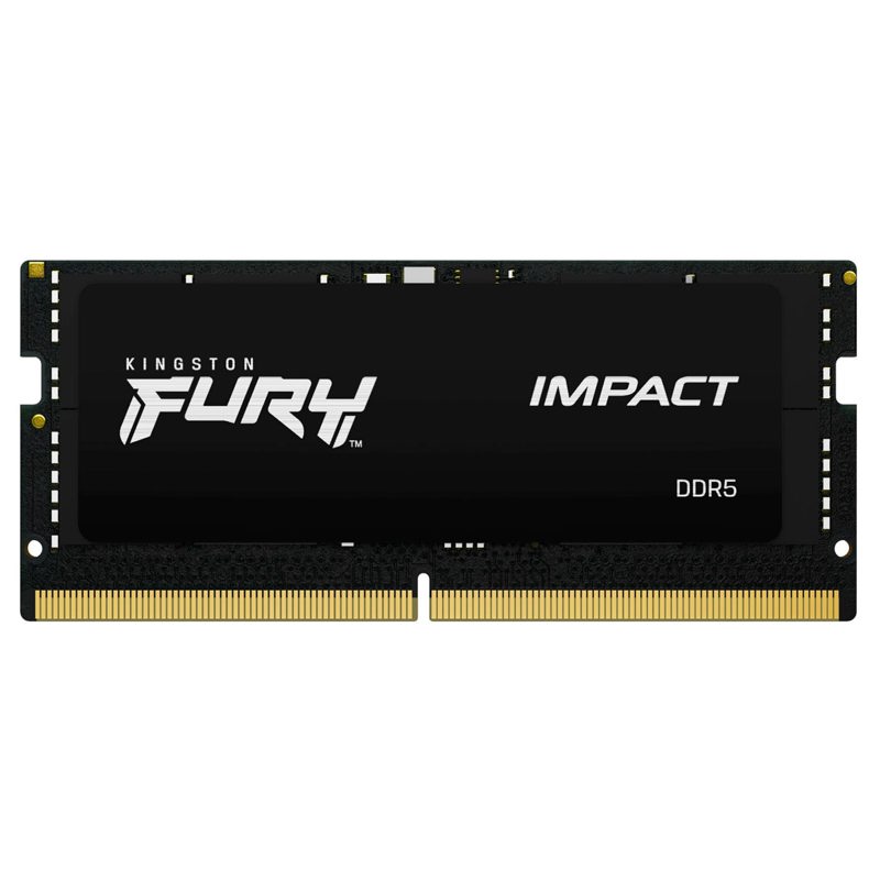 SO-DIMM DDR 5 DIMM 32Gb PC44800, 5600Mhz, Kingston FURY Impact, CL40 (Kit of 2) (KF556S40IBK2-32) (retail)