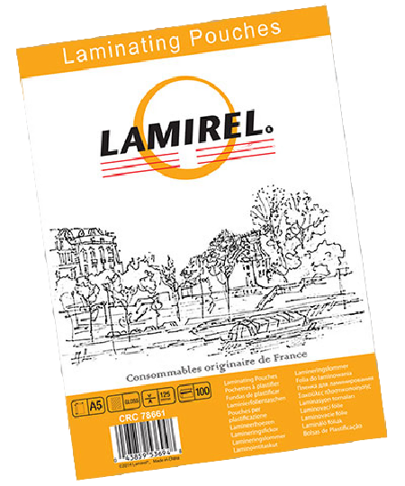 Пленка для ламинирования Lamirel А5, 125мкм, 100 шт. (LA-78661)