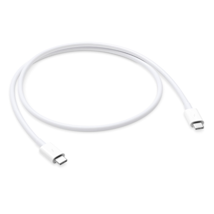 Картинка Кабель Apple Thunderbolt 3 (USB-C) 0.8m (MQ4H2ZM/A) 