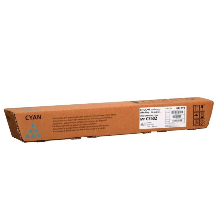 Тонер Ricoh type MPC3502E голубой туба 18000 страниц для Aficio MP C3002/ C3502 (842019)