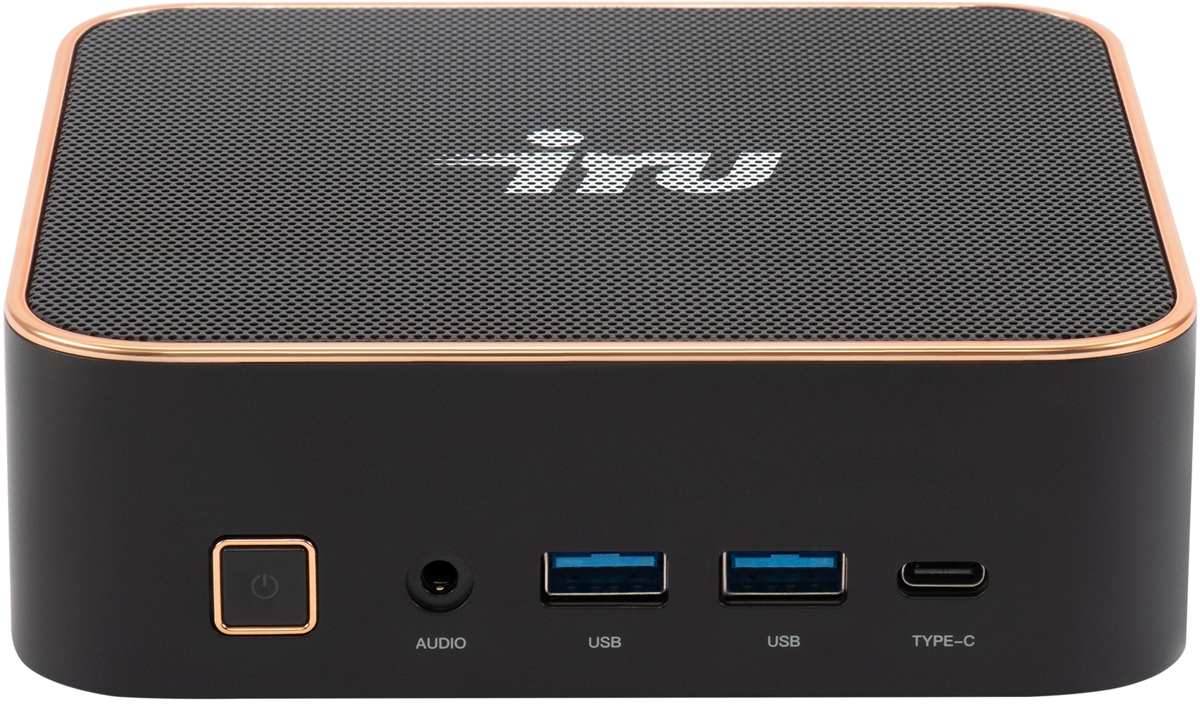 Неттоп IRU Tactio 525 Ryzen 5 6600H (3.3) 16Gb SSD512Gb 660M Windows 11 Pro GbitEth WiFi BT черный (2057781)