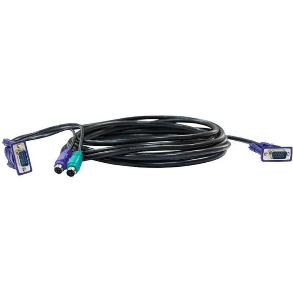 Картинка Кабель KVM D-Link 3-в-1 3 м (DKVM-CB3/B1A) 