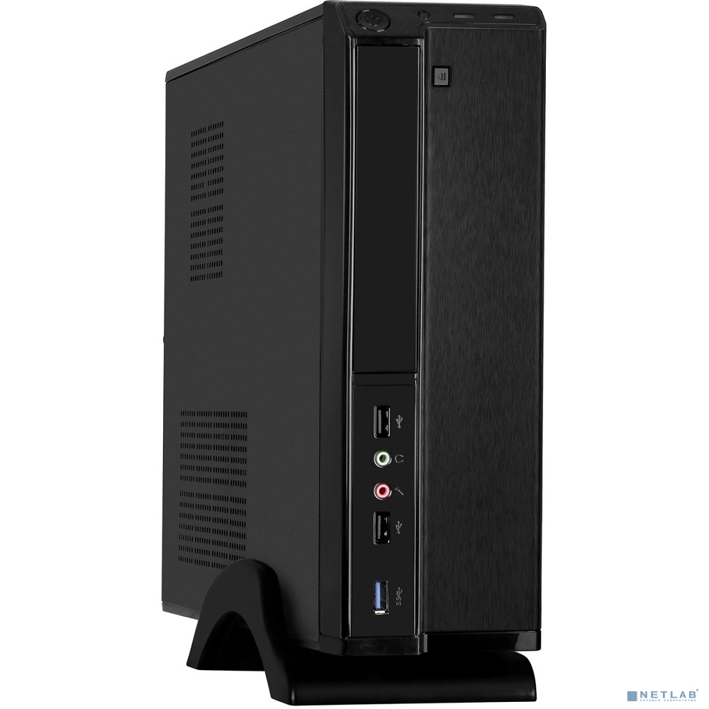 Exegate EX288780RUS Корпус Desktop ExeGate MI-207U-M300 (mini-ITX/ mATX, БП M300 с вент. 8см, 2*USB+1*USB3.0, аудио, черный)