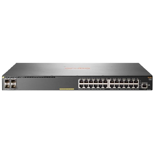 Картинка Коммутатор HP Aruba 2930F 24G PoE+ 4SFP+ (JL255A) 