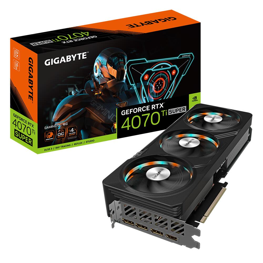 RTX4070Ti SUPER GAMING OC 16GB RTL (GV-N407TSGAMING OC-16GD)