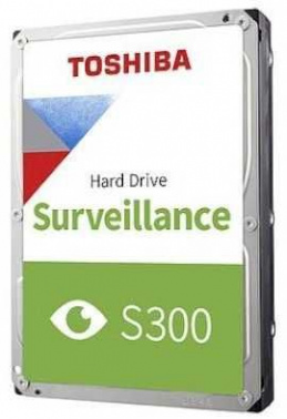 Жесткий диск Toshiba Original SATA-III 1Tb HDWV110UZSVA Surveillance S300 (5700rpm) 64Mb 3.5"