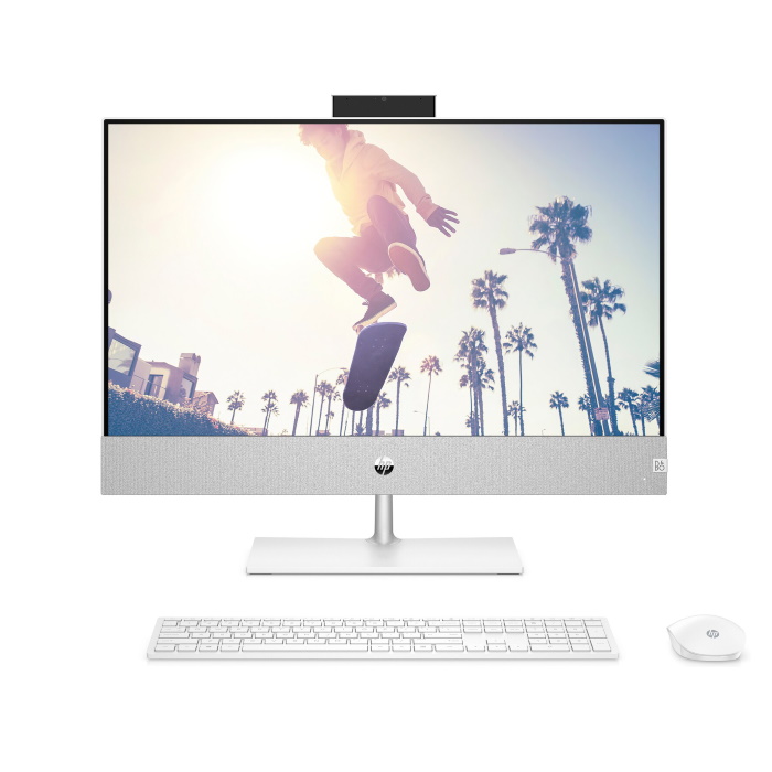 Моноблок HP Pavilion 24-ca1062ci AIO 23.8" FHD/ Core i7-12700T/ 16GB/ 512GB SSD/ noODD/ WiFi/ BT/ KBD/ Mouse/ DOS (6C8H3EA#UUQ)