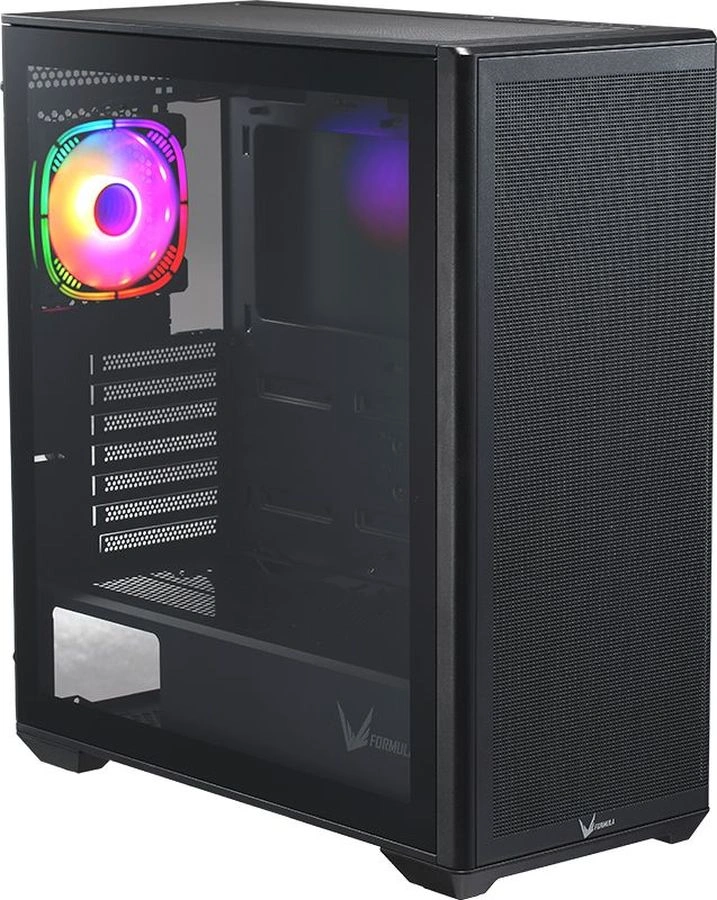 Корпус Formula Air Power G5 Plus черный без БП ATX 2xUSB2.0 audio bott PSU (AIR POWER G5 PLUS BLACK)
